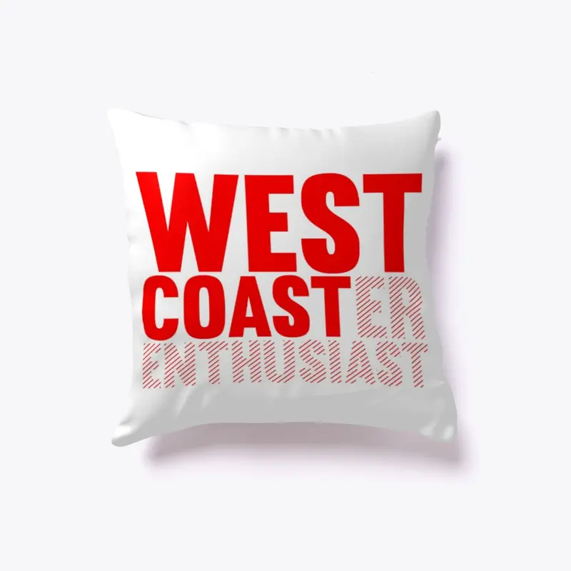 West Coaster Enthusiast - Red Print