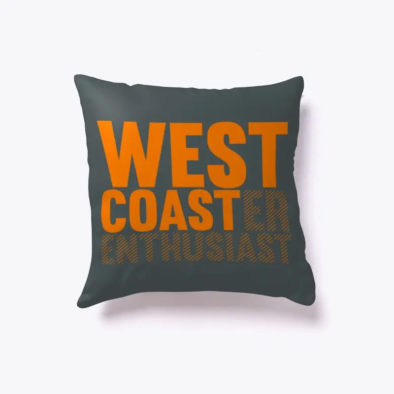 West Coaster Enthusiast - Orange Print