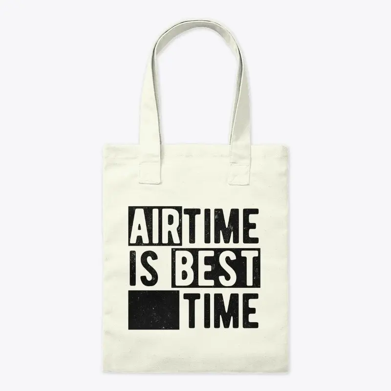 Airtime Is Best Time, black