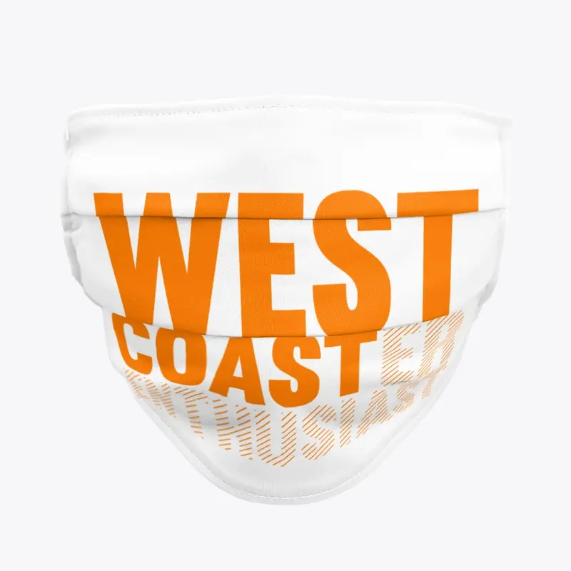 West Coaster Enthusiast - Orange Print