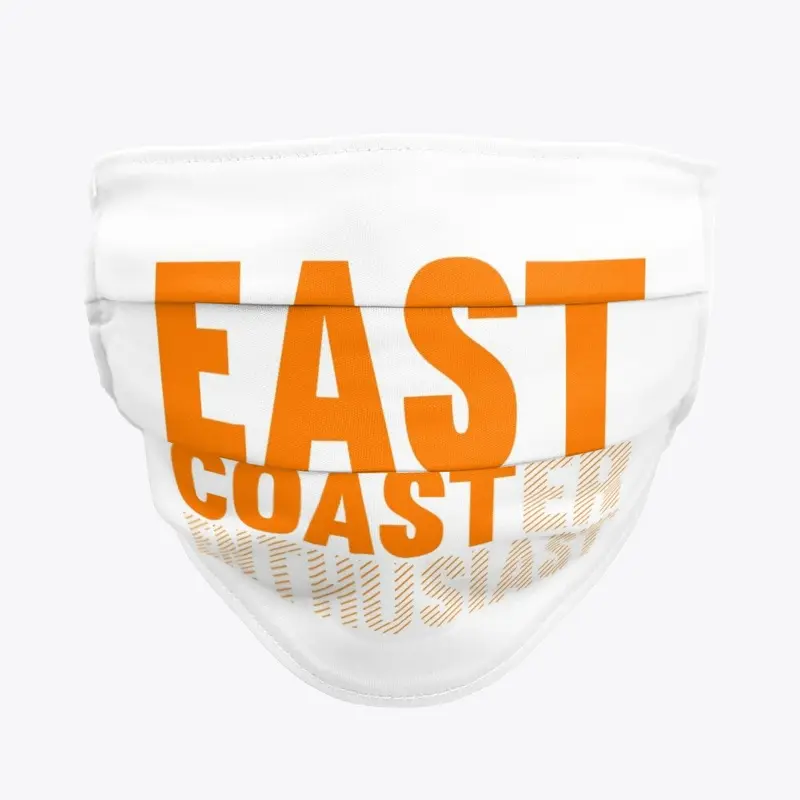 East Coaster Enthusiast - Orange Print