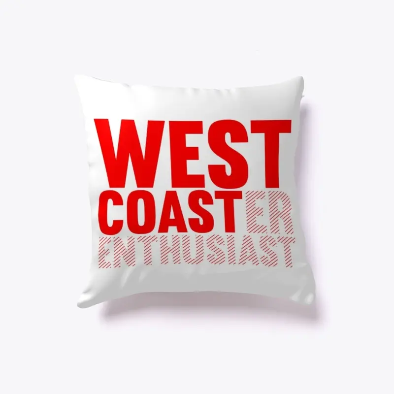 West Coaster Enthusiast - Red Print