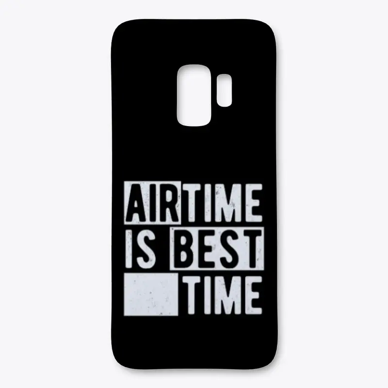 Airtime Is Best Time, white