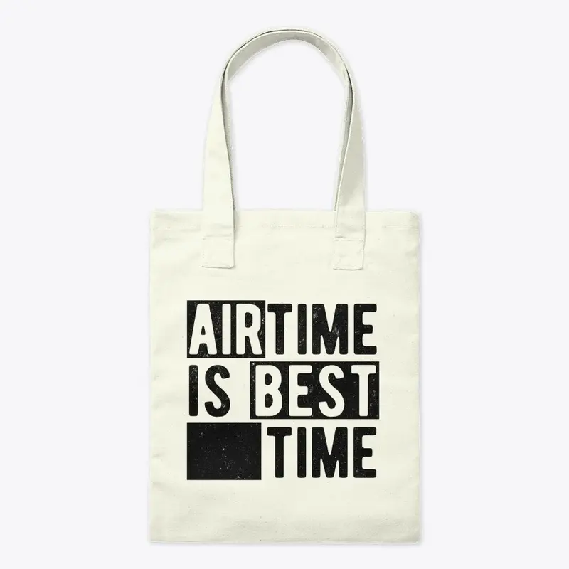 Airtime Is Best Time, black