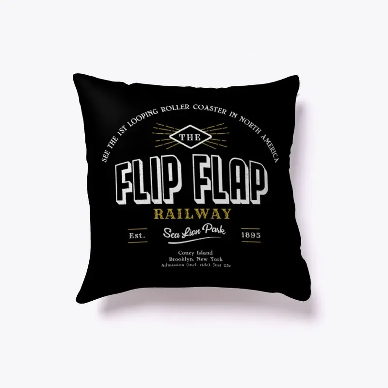 Flip Flap Railway 1895 Vintage Logo