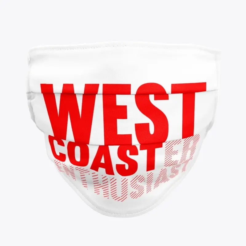 West Coaster Enthusiast - Red Print